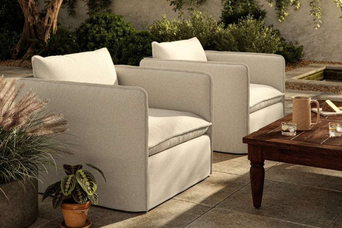 Bodrum Tekli Koltuk - Beyaz