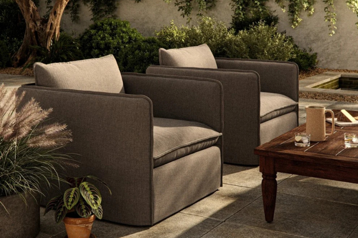 Bodrum Tekli Koltuk - Açık Kahverengi