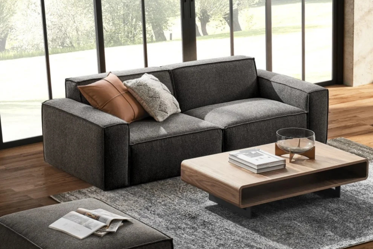  Label Kanepe 2'li - Antrasit