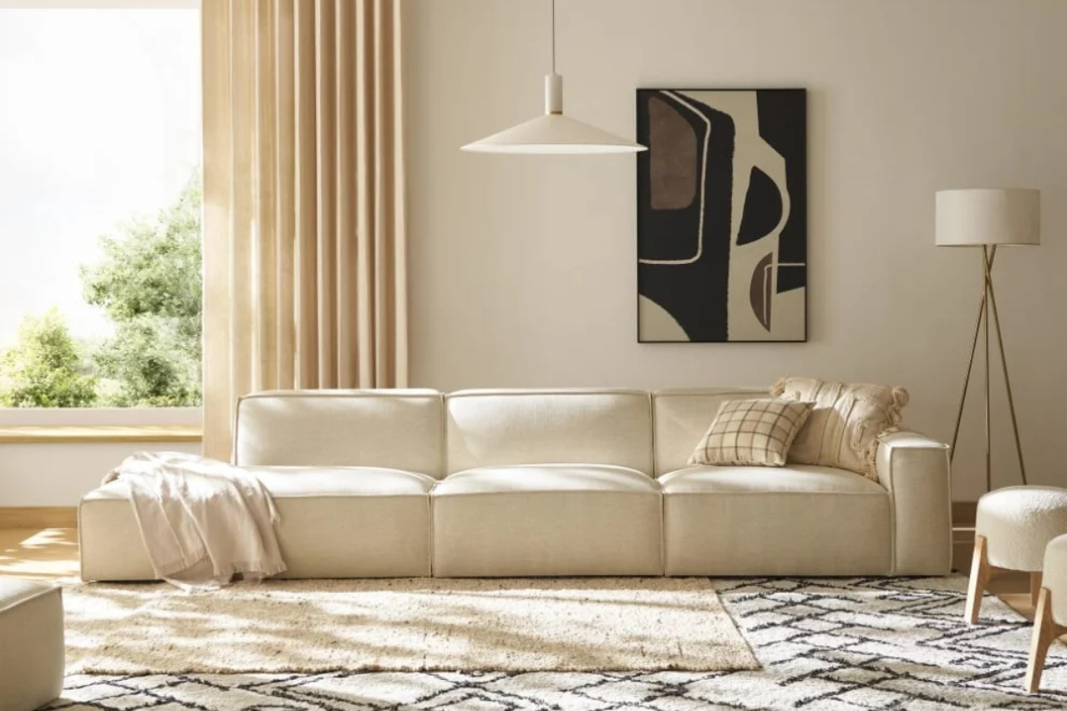 Label Sağ Kanepe - Bej