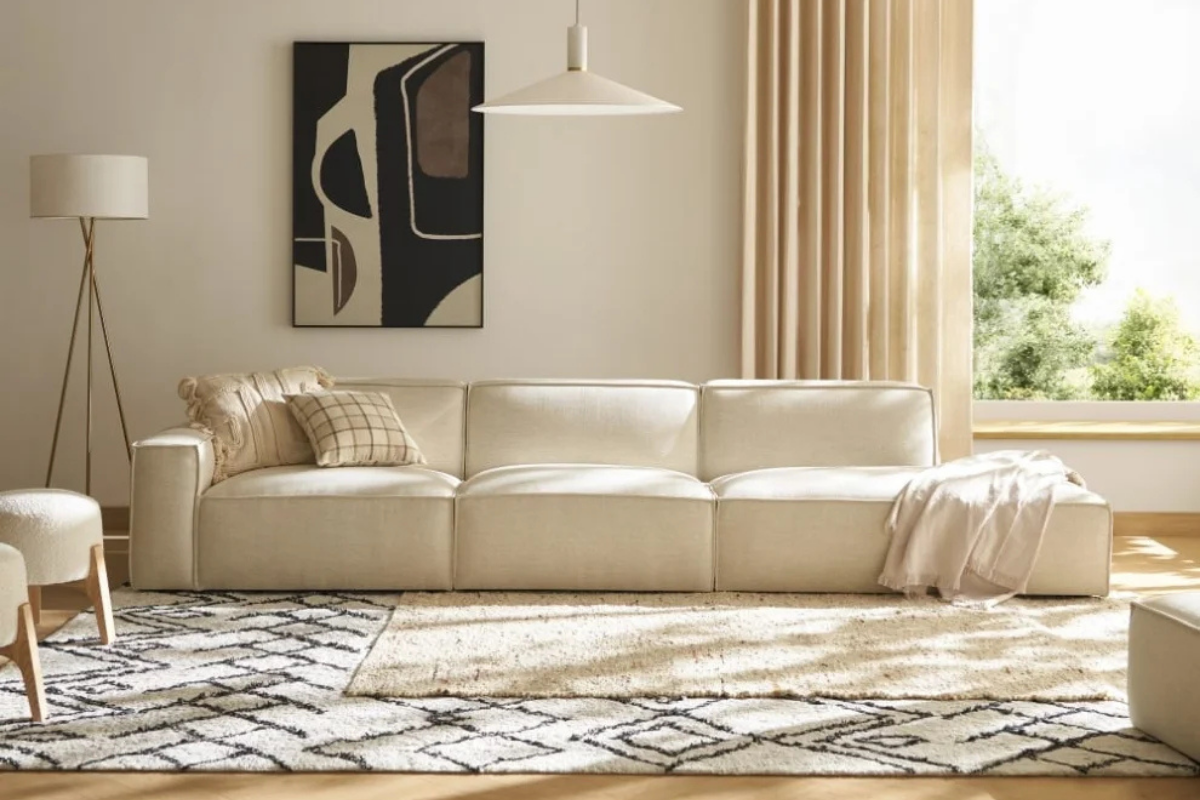 Label Sol Kanepe - Bej